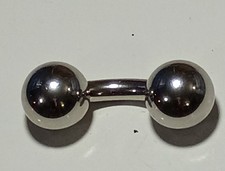 2g 3/4 Big Monster 19mm Ball Prince Albert Lorum Frenum Ear Barbell Weight Sexy picture