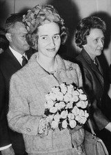 Queen Fabiola Of Belgium visits national association study treatme- Old Photo picture