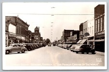 Postcard F 170, Street Scene-Dawson, Georgia, 