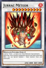 Yugioh RA04-EN139 - Jurrac Meteor - Platinum Secret Rare picture