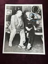 Charles Coburn original autograph, vintage hand signed autograph photo, Monroe picture