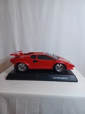 Vintage 1994 Red Lamborghini Countach Telephone Lights And Revs When Ringing. picture