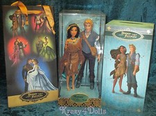 Disney Designer Fairytale Doll Limited Edition Pocahontas and John Smith picture