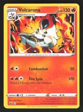 English NM Volcarona 024/198 SWSH06 Pokemon SWSH06: Chilling Reign picture