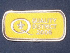 Quality District 2006 patch picture