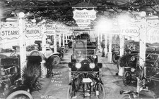 Auto Show Indian Motorcycles Mount Mt Carmel Illinois IL - Reprint picture