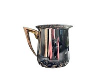 Vtg Mid Century Modern Stainless Steel Chrome Creamer (Indiv.) Art Deco Style picture