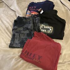 Harley Davidson Shirt Bundle Of 4. 3 T Shirts And One Polo. picture