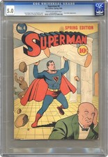 Superman #4 CGC 5.0 1940 0132169001 picture