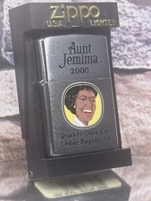 Zippo Quaker Oats Controversial Lighter ultra, rare new with  original Box picture