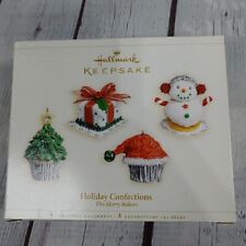 NOB-Hallmark Keepsake Ornaments 2006 Holiday Confections The Merry Bakers Set 4 picture