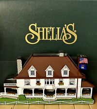 GOVERNOR’S RESIDENCE MACKINAC ISLAND MI SHELIA'S COLLECTIBLES SHELF SITTER 2000 picture