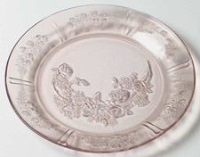 Federal Glass  Sharon Pink Dinner Plate 124653 picture