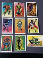 Vintage 1984 Marvel Super Heroes Secret Wars Stickers Lot - 9 Unused Excellent picture