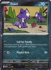 Toxel 078 Promo Cosmo Holo NM picture