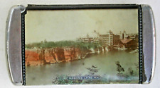 MOHONK LAKE, NY Advertising Match Holder with view of  Mohonk Mountain House picture