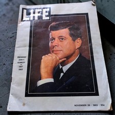 VTG 1963 LIFE Magazine JFK John F Kennedy Memorial Edition November 29 Issue picture