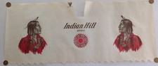 Indian Hill Sunkist Oranges advertising citrus label 24” x 10” very nice picture