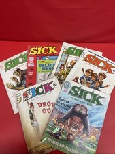 Vintage Sick Magazine Lot of 6 #25 #26 #28 #29 #30 #41 1963-1965 Beatles picture