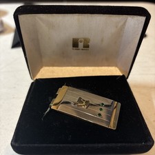 Vintage Robbins Awards “Longs Drugs” Employee Service Award Money Clip picture
