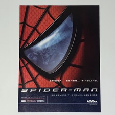 Spider Man PlayStation 2 PS2 Authentic Magazine Ad picture