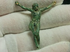 Early Excavated 16 - 18th Century Large Bronze Corpus Christi picture