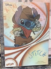 CardFun 2026 ChronoZ Disney Legacy Stitch Single Script Art Orange Auto 25/30 picture