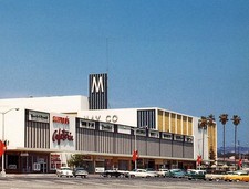 1960 MAY COMPANY STORE, West Covina Shopping Center Ca., PHOTO Old Cars (187-L) picture
