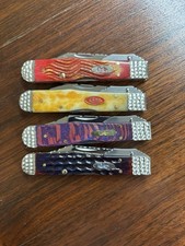 BP Custom Knives 4pc cheetah cub Lot Stainless Steel COA picture