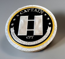 US ARMY CAPTAIN RANK CHALLENGE COIN MILITARY. Perfect Gift ·NEW· ·PERFECT GIFT· picture