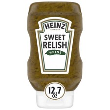 Heinz 12.7 Fl Oz Sweet Relish Condiment Bottle picture