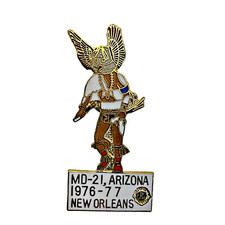 Lions Club MD-21 Arizona 1976-77 New Orleans Convention Native American Kachina picture