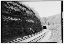 Photo:Sand Patch PA Western Tunnel Portal Railroad 1900s View From Afar picture