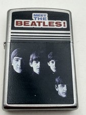 Meet The Beatles Vintage 2016 Chrome Zippo Lighter New picture