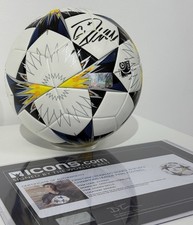 Adidas Real Madrid CR7 Cristiano RONALDO Signed Ball COA Icons Kyiv 2018 picture