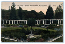 c1910 The Sunk Gardens Mountstewart Newtownards Northern Ireland Postcard picture