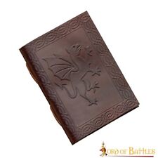 Leather Journal Blank Notebook Medieval Handmade Griffon Embossed Pocket Dairy picture