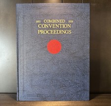 1893-1926 IATSE Combined Convention Proceedings Book Theatrical Stage Employees picture