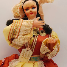 Vintage Evelt Greek Doll Edipsos Folk Costume 10