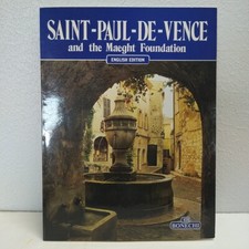 Vtg PB book, St-Paul-de-Vence and the Maeght Foundation by Eva Pollini, 1988 picture
