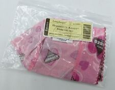 Longaberger Hershey's Kisses, Sweetheart Basket Fabric Liner 23753301 Pink NEW picture