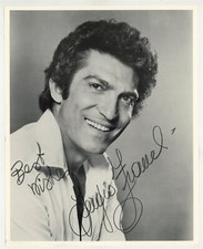Sergio Franchi 1970 Hand Signed 8x10 Italian Tenor Singer Actor Photo J14154 picture