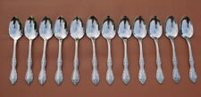  BOURBON ~ SSS by Oneida Stainless Flatware ~ 12 Teaspoons picture