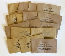 Vintage Edmund Salvage Scientific Optics LOT of 16 Convex Concave Optical Lenses picture