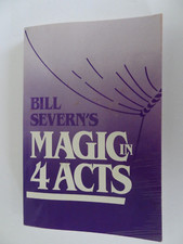 BILL SEVERN'S   MAGIC IN FOUR ACTS   Magic Book. picture