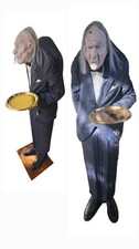 Dept. 56 Halloween Gag Studios Gravely The Butler Hounted Prop 5.5 feet Tall picture