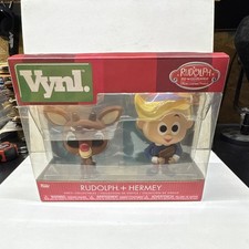 Funko VYNL.: Rudolph the Red-Nosed Reindeer Rudolph & Hermey 2-Pack picture