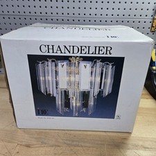 True Vintage Chandelier 80s 90s NEW IN BOX    IDC Model 8202-02 picture