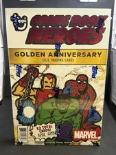 2025 TOPPS MARVEL COMIC BOOK HEROES 1975 Golden Anniversary Hobby Box Sealed picture