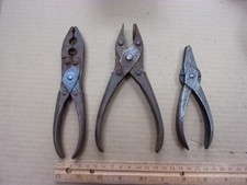 3 ANTIQUE PLIERS BERNARD LODI picture